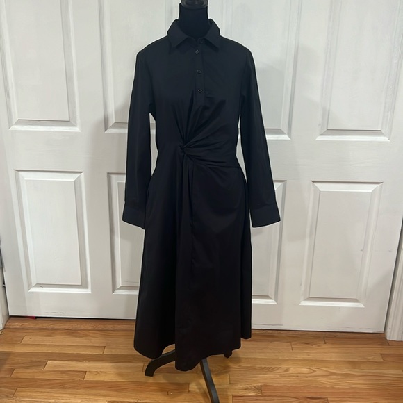 NWT🌸scoop side knot midi dress - Picture 6 of 17